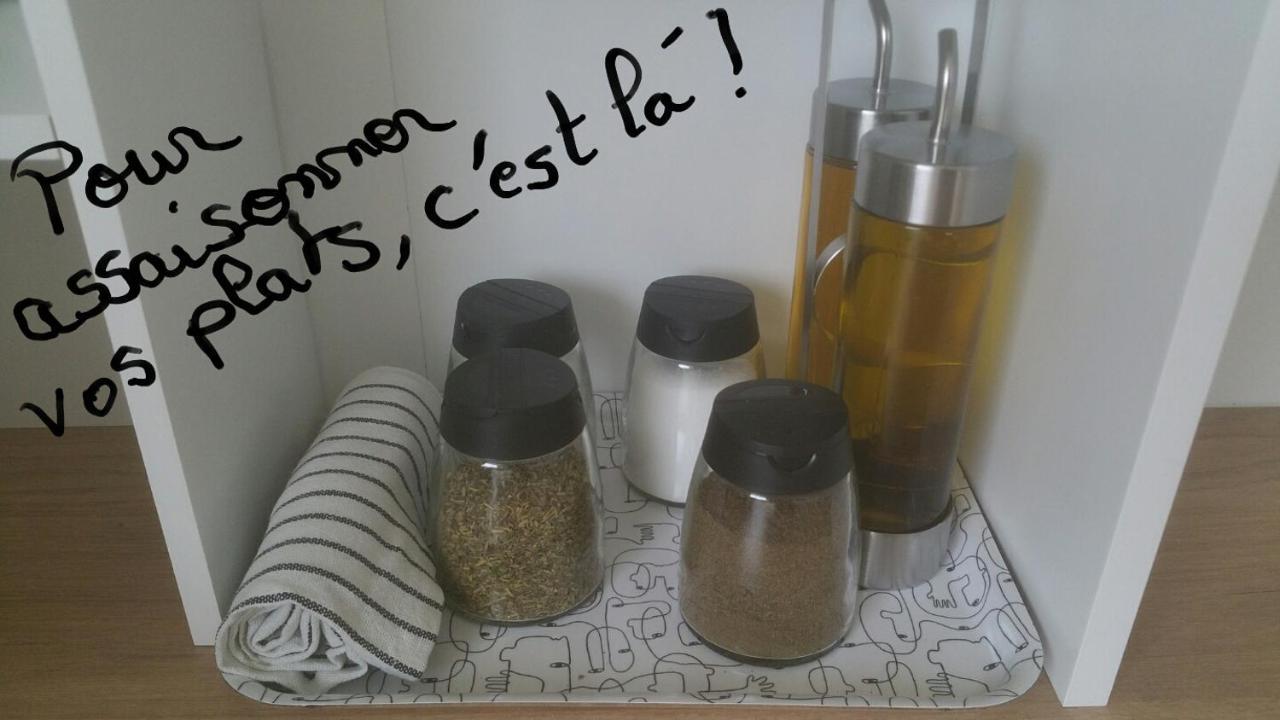 Rond Point Studio Cosy Et Central Avec Balcon 圣艾蒂安 外观 照片